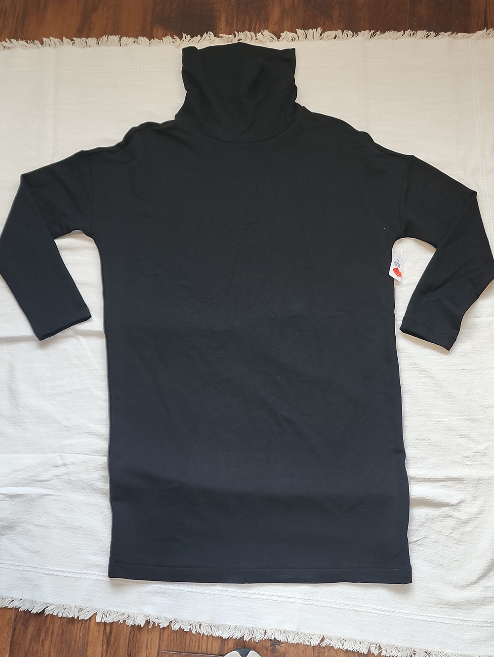 GAP women's Black Turtleneck Sweater Dress